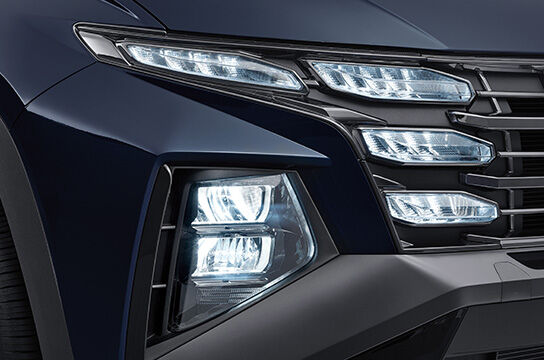 the new tucson LED Headlamps (MFR Type)